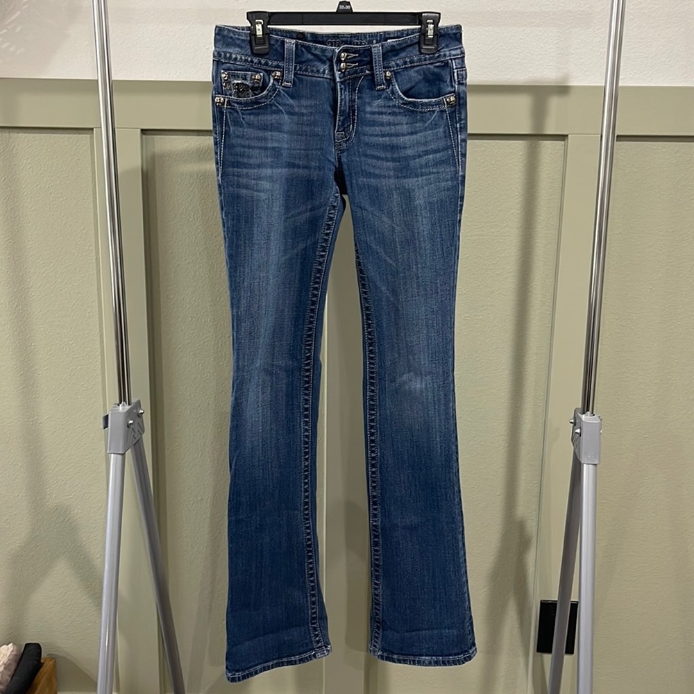 Miss Me Low Rise Flare Jeans